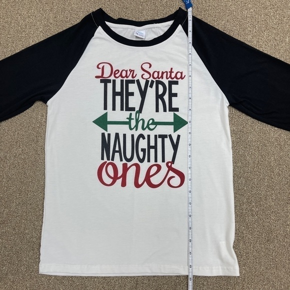 Family Pajamas: Dear Santa, Child Size 10-11 years - Picture 5 of 13